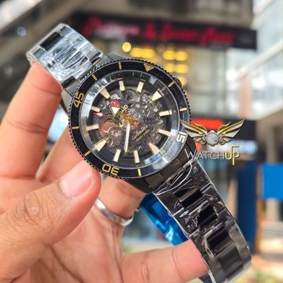 Rado Captain Cool | Semi AAA Grade | Automatic Movement | Black with Sunflower Gold_img_0