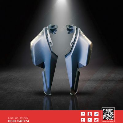 Back panel for Yamaha FZS V3 (Mat Blue) bike._img_0