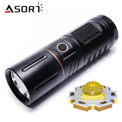 Strong Light Lamp T40 LED Flashlight USB Rechargeable Ultra-Bright Torch High Power Lantern Built-in Lithium Batteries_img_2