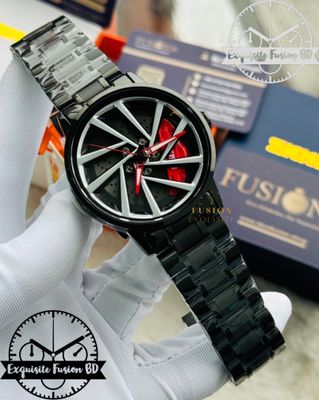 SKMEI Original Car Rim Ferrari Red Color 1990 Model Watch_img_0