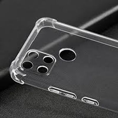 Realme C15 Soft Silicone Transparent Back Cover_img_1