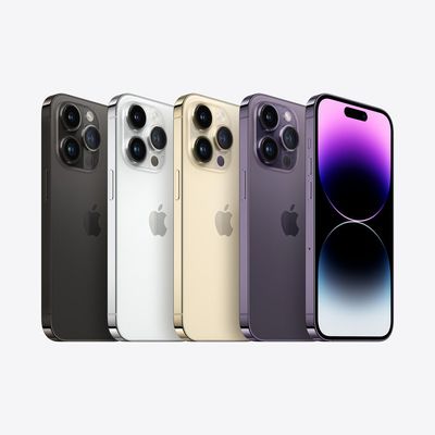 I phone 14 pro max 256 GB Deep Purple 5G With FaceTime - Middle East Version_img_2