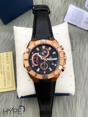 Edifice 1:1 chronograph leather belt (rosegold)_img_0