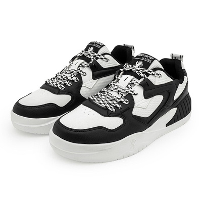 RedTape PU Casual Sneaker For Men - White And Black_img_2