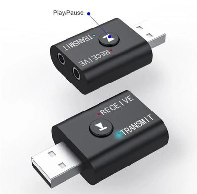 3 in 1 Bluetooth 5.0 BT Transmitters Receivers Audio Receiver Transmitter Wireless Adapter Mini Stereo Bluetooth AUX RCA USB 3.5mm Jack Bluetooth Receiver Bluetooth Adapter_img_2