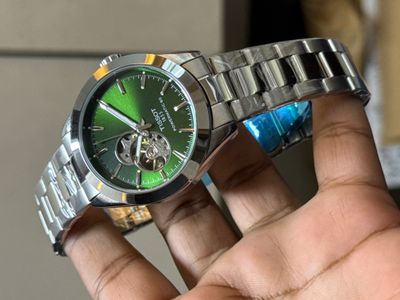 TISSOT CHAIN AUTO OPEN HEART GREEN DIAL_img_0