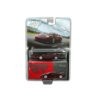 Mini GT 806 Bugatti EB110 GT Dark Red Metallic 1:64_img_0