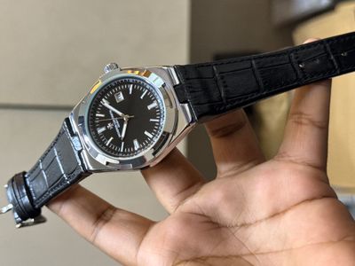 VACHERON CONSTANTIN BLACK BELT SILVER CASE BLACK DIAL_img_0