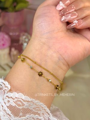 Double layer daisy bracelet_img_0