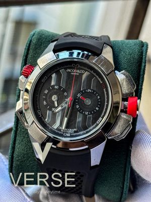 Jacob & Co messi edition silver black dial_img_0
