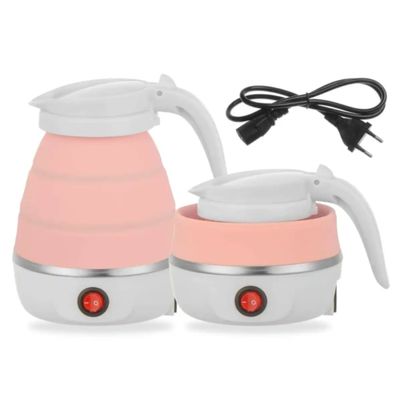 Travelling Folding Kettle and Electric Silicone Foldable_img_3