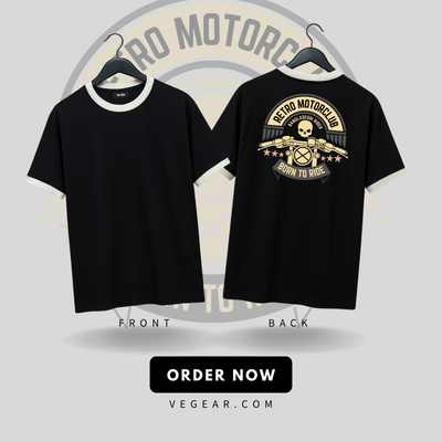 VE Gear Premium Black and white Oversized T-shirt