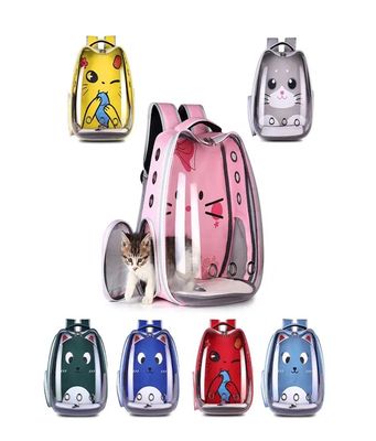Cat Transparent Cartoon Shape Carry Bag_img_1