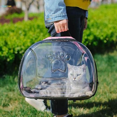 Transparent Cat Carry Bag Capsule_img_1