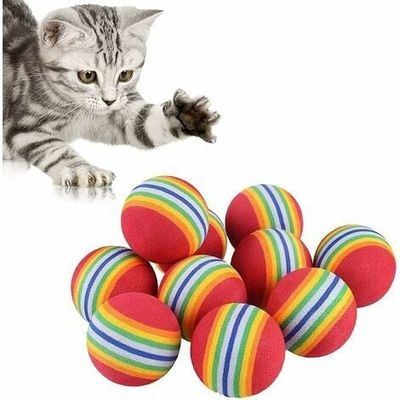 Rainbow Ball Toy For Cat & Dog_img_0