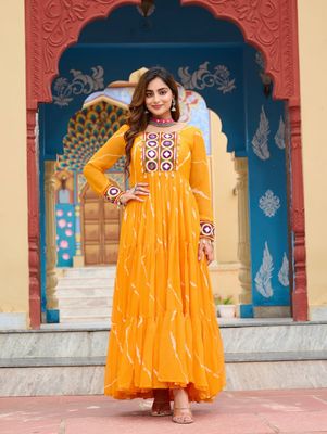 Pakistani one piece gown_img_10