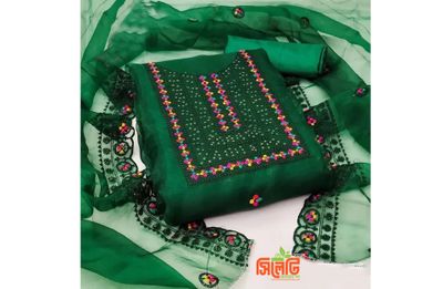 Embroidary Georjet Three Piece_img_0