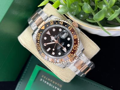 AAA Rolex GMT‑Master II “Root Beer” 126711CHNR – 40 mm Steel & Everose Gold, Black Dial, Brown & Black Bezel_img_0