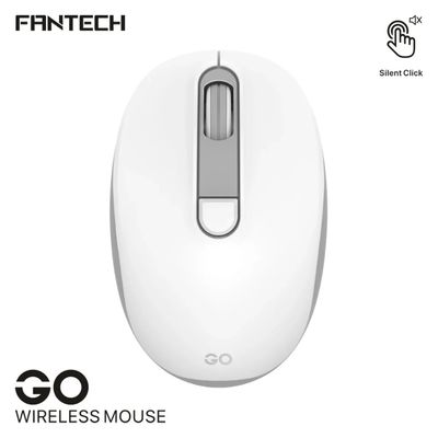 Fantech Go W192 White Silent Wireless Mouse – White Color_img_0