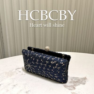 Crystal Diamond Embellished Evening Clutch Bag_img_5