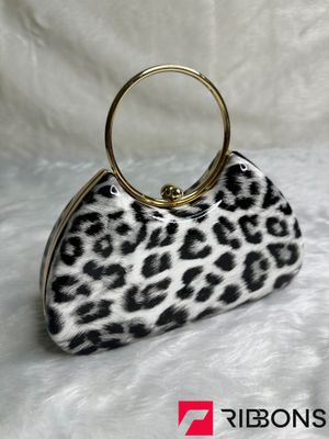 Leopard Print Acrylic Box Clutch Bag_img_5