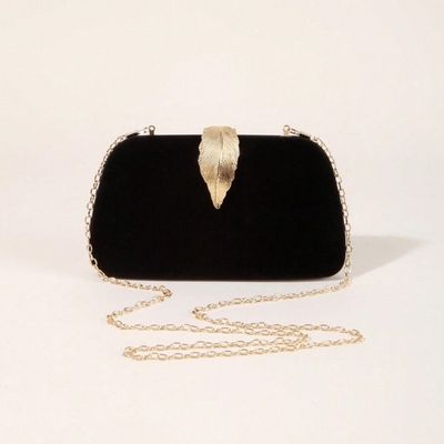 Elegant Velvet Evening Bag_img_1