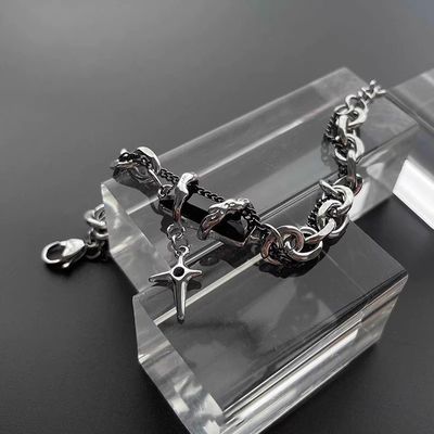 black gem star bracelet_img_4