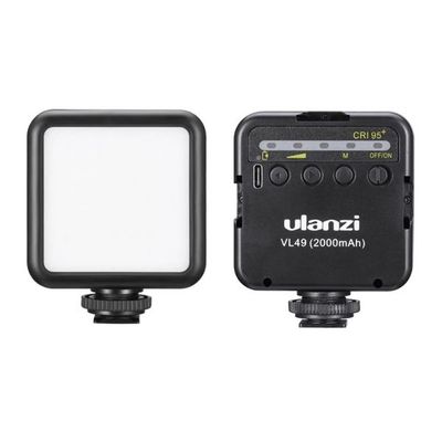 Rechargeable Mini Video Light with Lithium-ion Battery- LED 49 for Gimbal (Ulanzi VL49, 2000mAh)_img_2