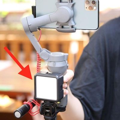 Rechargeable Mini Video Light with Lithium-ion Battery- LED 49 for Gimbal (Ulanzi VL49, 2000mAh)_img_3