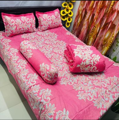 ৫ আইটেমের সুতি কম্ফোর্টার সেট_img_0