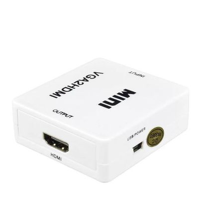VGA to HDMI supports 1080P HD VGA2HDMI VGA TO HDMI converter- Compact Mini VGA to HDMI 1080P HD Video Converter Adapter With 3.5mm Audio Jack_img_2