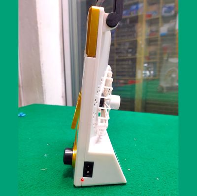 Rechargeable Fan - Multifunctional Four-In-One Solar Fan With Lamp Flashlight Function,CN Plug and Solar Charging_img_3