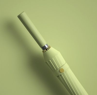 Creative retro umbrella - Premium Quality Exclusive Design 16 Bone Automatic Open Umbrella - straight rod, anti-storm, business class, double -handed long -handled_img_1