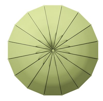 Creative retro umbrella - Premium Quality Exclusive Design 16 Bone Automatic Open Umbrella - straight rod, anti-storm, business class, double -handed long -handled_img_2