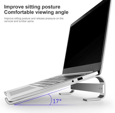 Laptop Stand - Premium Quality Aluminum Alloy Base Laptop Stand Height Increasing Laptop Support Stand Heat Dissipation Rack_img_0