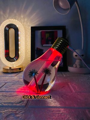 Aesthetic LED Bulb Humidifier – Mist Maker & Room Decor Light_img_0