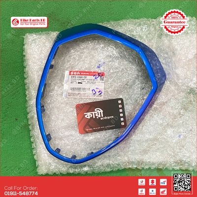 Headlight Housing Cover (Blue) for Suzuki Gixxer (New Model) bike._img_0