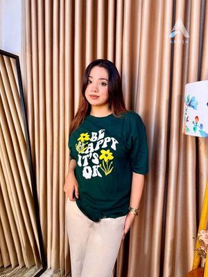 Ladies T-shirt (Be Happy)_img_0
