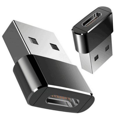 USB Type A male to Type C Female Adapter | USB C Adapter USB A Male to USB Type C Female Connector Type-c Adapter |  OTG Type C Female To USB A Male Converter_img_0