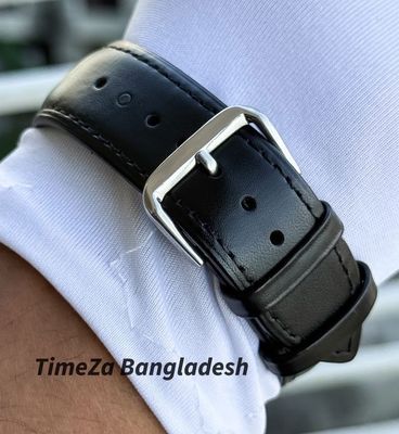 FOSSIL AUTOMATIC BLACK BELT WHITE DIAL RING_img_3