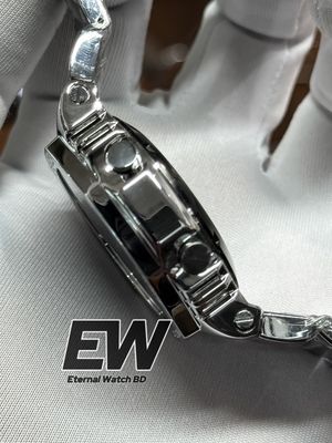 GSHOCK BLACK DIAL SILVER CHAIN_img_4