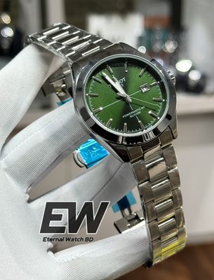 TISSOT QUARTZ GREEN DIAL SILVER CASE_img_0