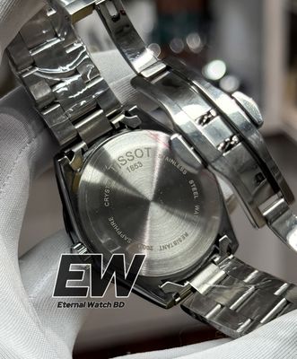 TISSOT QUARTZ GREEN DIAL SILVER CASE_img_1