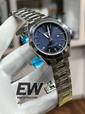 TISSOT QUARTZ BLUE DIAL SILVER CASE_img_0