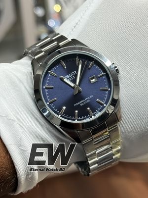 TISSOT QUARTZ BLUE DIAL SILVER CASE_img_2