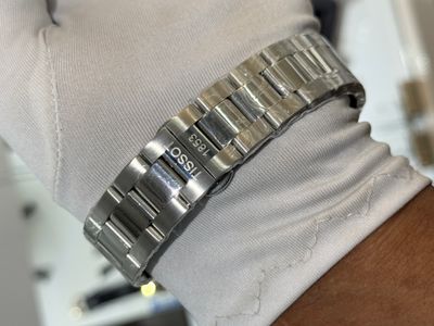 TISSOT AUTOMATIC CHAIN GREEN DIAL SILVER CASE_img_2