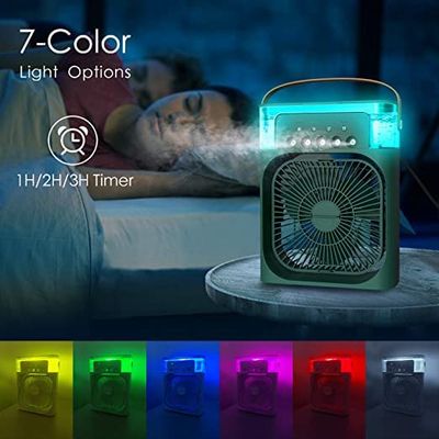 Extonic Air Cooler Fan (ET-C702) – Green ColorNon - Rechargeable_img_1