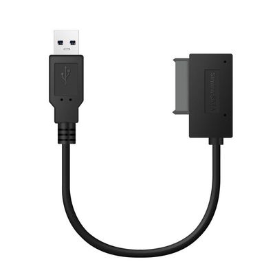 USB to 6+7 13Pin Slimline Slim SATA Cable For Laptop CD-ROM_img_1