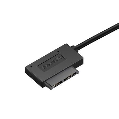 USB to 6+7 13Pin Slimline Slim SATA Cable For Laptop CD-ROM_img_3