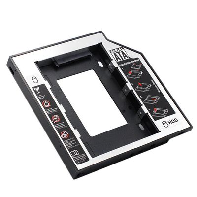 Universal SSD HDD Caddy 12.7mm Aluminum 2nd Hard Disk Drive Caddy Case, Support All Brand Laptop_img_5